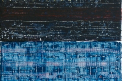 Nachtgedanken Nr. 5, 2015, Acryl auf Leinwand, 80 x 40cm, zweiteilig
